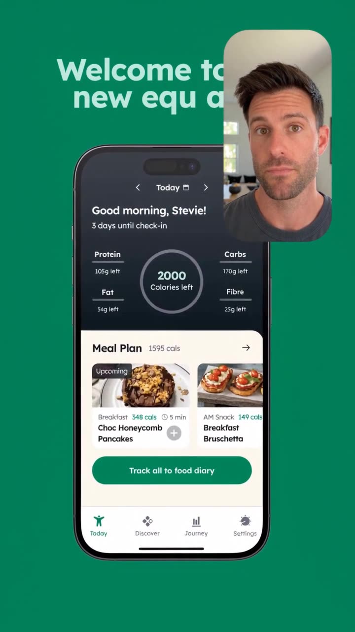 Creator-led nutrition app demo